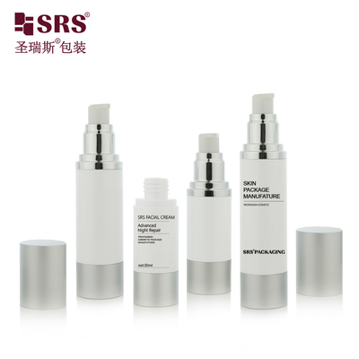 Zastosowanie Sprzedaż hurtowa 15 ml 50 ml Pustka kremu kosmetycznego Serum bez powietrza butelka pompowa 30 ml