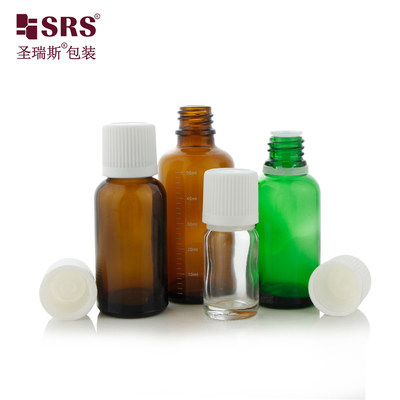 5 ml 10 ml 15 ml 30 ml 50 ml 100 ml 18/415 Szklana butelka rolkowa z olejem eterycznym