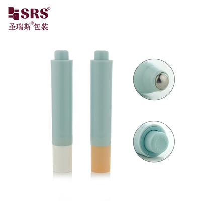 PP Recykling Puste opakowania kosmetyczne bezprzewodowy aplikator do masażu 10 ml Roll On Flask