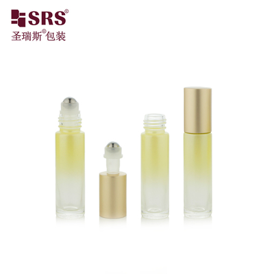 10 ml Farby Niestandardowa Gradient Żółta Pusta Olejek Esencjalny Butelka Szklana