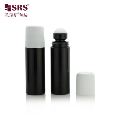90 ml 3 oz Puste opakowania kosmetyczne Gel Roller Ball PP Recykling Material Deodorant Roll On Flasks