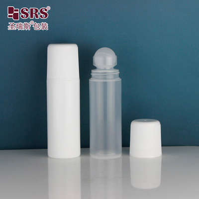 90ml 3 oz Luxury PP PCR Duża pojemność Custom Color Gel Pusty Deodorant Roll On Flask