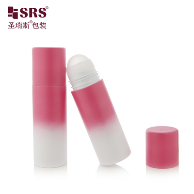 PET43 130ML 170ML Żel antyperspiracyjny Serum PET Roll Na butelce z uchwytem kulkowym przyjazny dla środowiska i dostosowany