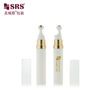 A0035 7.5ml 10ml 15ml Luxury Injection PP Material Roll On Airless Pump Roller Flask For Eye Serum