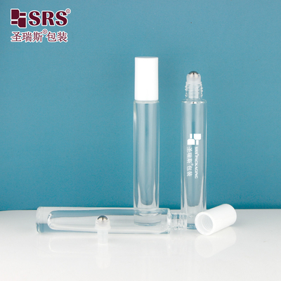 GB1-10ML Luxury High End Gęsta butelka Przejrzystość Kolor niestandardowy Dostępny Szklany Roller Ball Butelka Perfum Bez wycieku