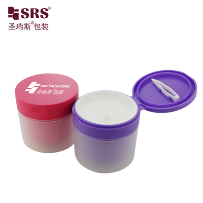 SRS1 120g 150g Podwójna ściana PP PCR Plastikowy z recyklingu, do czyszczenia twarzy