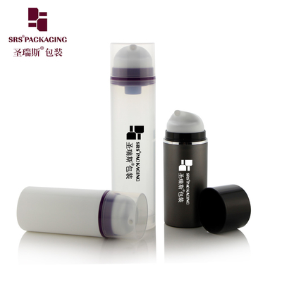 PA602 30ml 50ml 80ml 100ml 120ml 150ml 200ml PP Natural Clear Glossy Surface Matte Finished Dostępna butelka z balsamem bez powietrza Bez wycieku