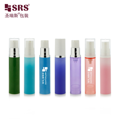 A003 5ml 10ml 12ml 15ml Niestandardowe Drukowanie Dekoracja Plastikowa Pumpka Bezpowietrzna Butelka Do Serum Twarzowego