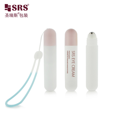 RPPG 25ml Cute Portable Pocket Size Plastic Roller Steel Ball Bottle Personalizacja Podróże Wstrzyknięcie Niestandardowy Kolor Matte Finish Opakowanie