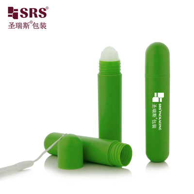 RPPG 25ml Kupola Kapu Injekcja Custom Matte Frosted powierzchnia PP Plastic PCR Anti-Itch płyn Roll-On Flask Pojemnik aplikator