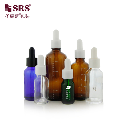 D001 Roztwór do przechowywania olejów eterycznych 18/415 Szklane butelki z błyszczącymi kroplami w 5ml 10ml 15ml 20ml 30ml 50ml 100ml Wielkości