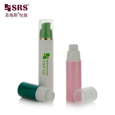 A024 15 ml 30 ml 50 ml Wstrzykiwacz Kolor PP PCR bezpowietrzna butelka pompowa do Fundacji Losowego Żelu