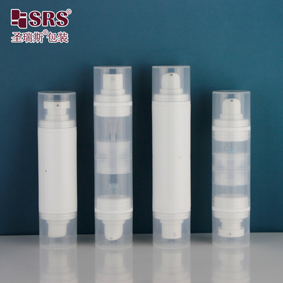 PA215 Podwójny końcówkowy podwójny pompa Plastic PP Customization Toner Wodny balsam Pompa bezpowietrzna Flaska Opakowanie