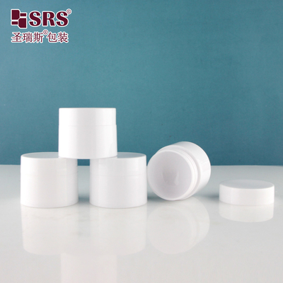 SGPS 5g 10g 15g 30g 50g 100g 120g 150g Biały Wstrzykiwacz Glossy PP Jar Container Mała ilość Dostępna