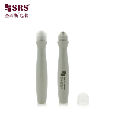 SRS8447-15ML Dostosować plastikowy pusty rolkowy butelka stalowa butelka kosmetyczna żel do oczu serum aplikacja opakowania