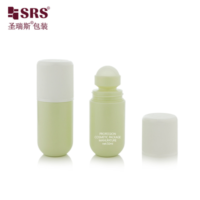 RPPA1-50ML Recykling Mono Material PP Plastic CRC Child Resistant Cap For Round Bottom Bottle Antipersipirant Gel Packaging