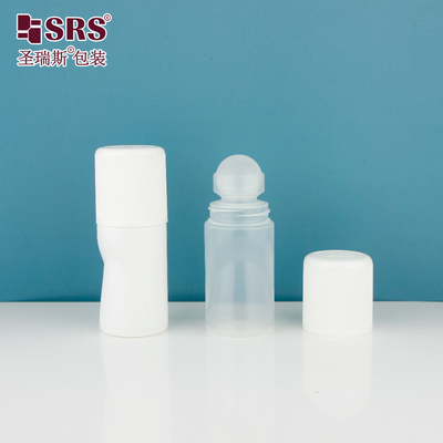 RPPB1-50ML Unikalna butelka z tworzywa sztucznego z CR Cap Roller Ball Flask For Gel Deodorant Antiperspirant Packaging No Leak