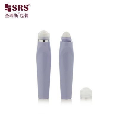 SRS8444-12ML Wydmuchanie Zindywidualizuj kolor Plastic PETG Unikalny kształt Roll Na butelce Dla masowego gelu Serum Masaż