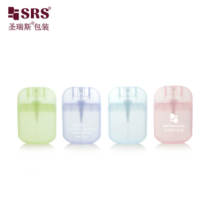 PWU006 20ML 30ML Injection Custom Semi-Transparent Card Shape Spray Bottle With Fine Mist