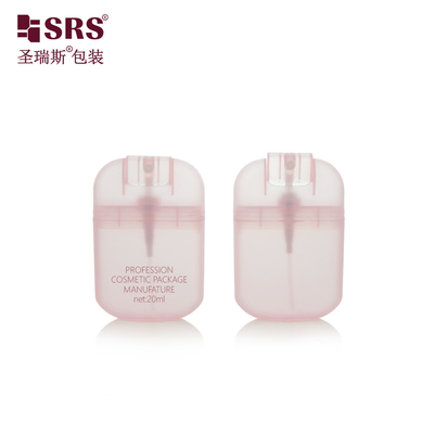 PWU006 20ML 30ML Customize Color Plastic PP Semi-Transparent Card Shape Sprayer Bottle