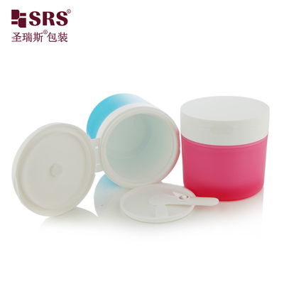 SRS1 120g 150g łyżka magnes podwójna ściana PP PCR recykling plastikowy maski twarzy żelowe słoik pojemnik