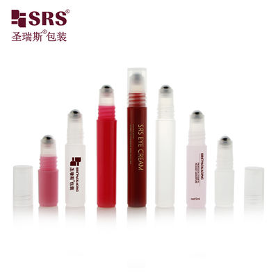 RPPH 3ml 5ml 7ml 8ml 10ml Unikalny projekt Długiej czapki PP PCR Roll On Bottle For SkinCare Serum Gel Bez wycieku