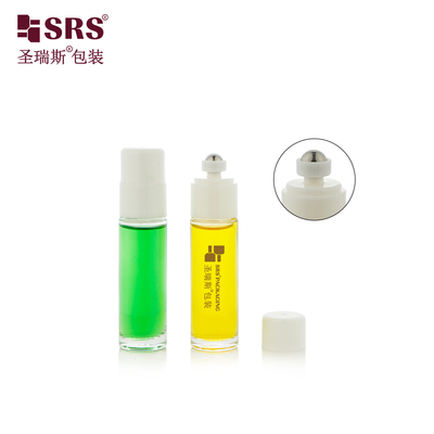 BLPB 15 ml Jasne hurtowe personalizacja pleśni Szklane rolki na butelce z przełącznikiem rolkowe butelki stalowe kulkowe do perfum