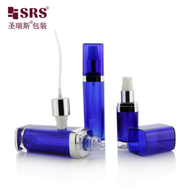 SRS China Manufacture Kosmetyk akrylowy 15ml 30ml 60ml 120ml Plastic Lotion Flask z pokrywą