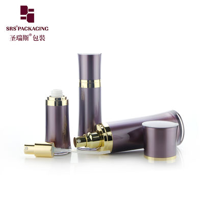SRS China Dostawca luksusowe puste czarne produkty do pielęgnacji skóry pojemnik butelka z kremu akrylowego