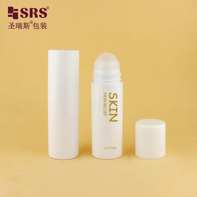 PET 130ml 170ml Pusta Plastikowa Butelka na Dezodorant w Kulce Opakowania Kosmetyczne Personalizacja