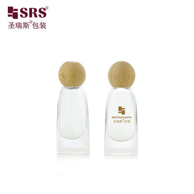 GB3 10ml Luxury Empty Tube Shape Thick Wall Glass Roll On Flask dla olejów eterycznych