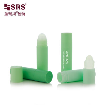 RPPF 18ML Cylinder Round Shape PP Roller Bottle For Antiperspirant Gel