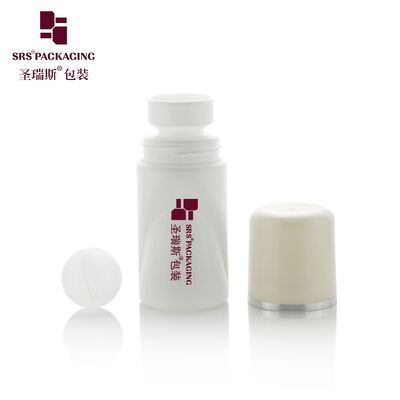 Hurtownia 50ml Okrągła Cylindryczna Plastikowa Butelka z Kulka Pusta Pojemnik Roll-on na Perfumy Olejek do Ciała