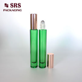 10 ml przejrzystej, zielonej grubości szklanki na butelce do oleju perfumerskiego