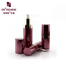 L040 15 ml 30 ml 60 ml 120 ml luksusowa, owalna, pusta butelka z tworzyw sztucznych