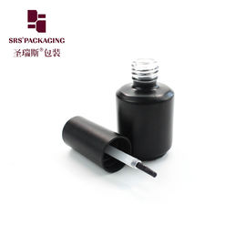 1/2 oz 15 ml pusty czarny butelka ze smarowaną żelazną do usuwania lakieru do paznokci
