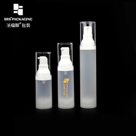 15 ml, 30 ml, 50 ml plastikowa butelka serumowa z pompą bez powietrza