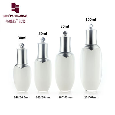 30 ml 50 ml 80 ml 100 ml luksusowa kronowa butelka z krwią akrylową kosmetyk