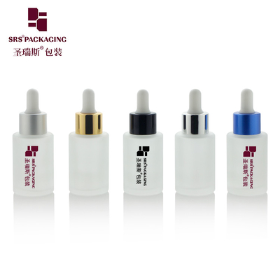 1 oz Puste Perfumy Perfumy Szkło Różowe Niebieskie Zielone Fioletowe Kolor Niestandardowy Olejek Esencjalny Butelka 30ml