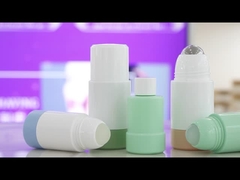 RPPE 75 ml Wymienny przyjazny dla środowiska recykling PCR PP Anti-Itch Liquid Gel Roll On Plastic Flask 50 ml