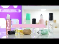 BLPM Custom 10 ml przezroczyste, grube, ścienne rolki szklane na butelce do oleju eterycznego do perfum