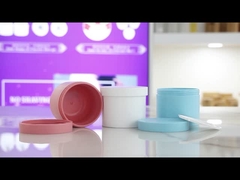 SRSG2 100g Pustka kolorowa, skrojona na zamówienie, plastikowa, kremowa słoika, PP PCR