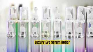 LR002 Luksusowy akrylowy aplikator w kulce do balsamu do serum pod oczy